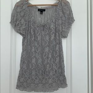 New Beautiful I.N.C. Eyelet Top